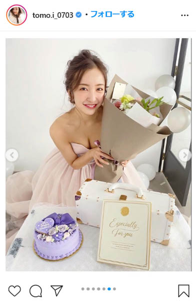 板野友美、幸せオーラ全開のウェディングドレス姿に「旦那さん羨ましいわー」「ともちんめっちゃ可愛い〜」と反響！