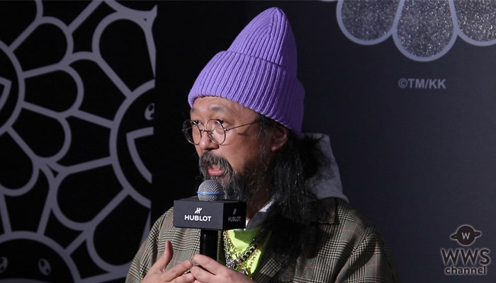 【動画】村上隆がスイス高級腕時計ブランド・HUBLOT(ウブロ）と限定コラボモデルをお披露目