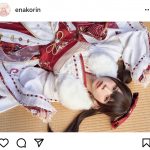 えなこ、巫女姿で2021年正月の過ごし方を明かす