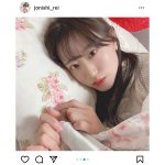 NMB48 上西怜、「おやすみ」の添い寝風ショットに反響！「その寝顔！待ってました」