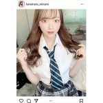 川原みなみ、制服を脱ぎ捨てたフェチショットに歓喜の声！