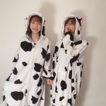 HKT48 森保まどか＆松岡菜摘、可愛さが“ぎゅうぎゅう”の2ショットに歓喜の声！