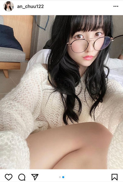 森嶋あんり、黒髪美人な自撮りポートレートを公開！「率直な感想、好きです」