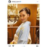 中条あやみの着物美人姿に感嘆「めちゃめちゃ素敵」