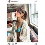 似鳥沙也加、ポニーテールであらわな首筋ライン！「凄く素敵です」