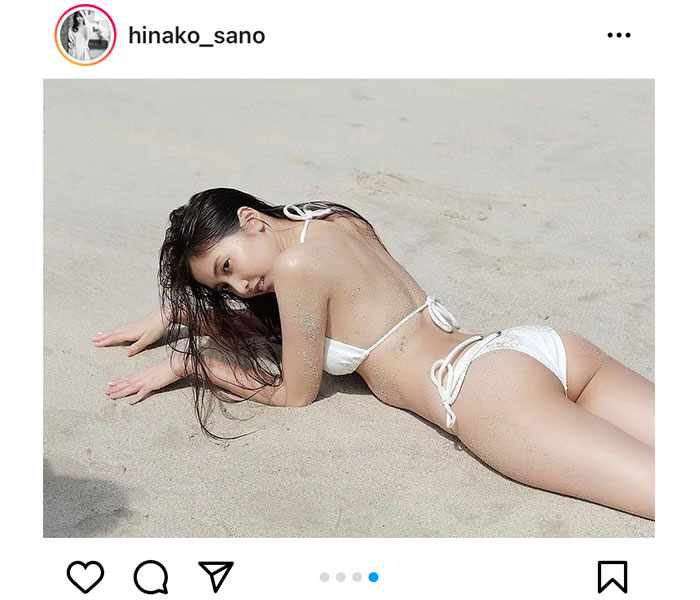 佐野ひなこ、白ビキニが眩しい写真集オフショット公開中！