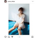 新條由芽、砂に埋もれたグラビアショット公開「新鮮でとても楽しかったです」