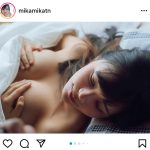 田中みか、和室でゴロゴロ“手ブラ”ショット！