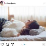 田中みか、和室でゴロゴロ“手ブラ”ショット！