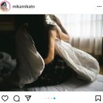 田中みか、和室でゴロゴロ“手ブラ”ショット！