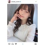 上坂すみれ、流し目の大人エレガントなポートレートを公開