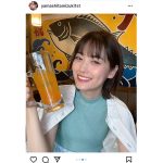 乃木坂46 山下美月、写真集発売から1年経過で乾杯ショット公開