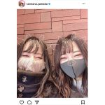 山田菜々&山田寿々の姉妹2ショットに反響！「目がそっくり」「山田姉妹最強」