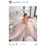 板野友美、幸せオーラ全開のウェディングドレス姿に「旦那さん羨ましいわー」「ともちんめっちゃ可愛い〜」と反響！