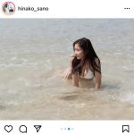 佐野ひなこ、白ビキニが眩しい写真集オフショット公開中！