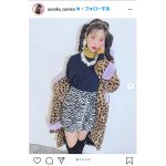 上坂すみれ、アニマル柄を着こなした強めショットを披露「とってもつよそう縦ロール娘」