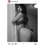 杏ちゃむ、鍛えられた美ボディ&桃尻を魅せつけたバックショット！