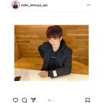 EXILE TETSUYA、前髪下ろしたレアショットに歓喜「前髪の可愛さ爆発です」