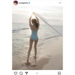 源藤アンリ、砂浜で披露したマーメイド美ボディ！「セクシーで素敵です」