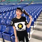 SKE48 日高優月、試合どころじゃない！可愛すぎる売り子さん姿に反響ぞくぞく