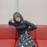 Juice=Juice 稲場愛香、黒ニット姿で躍動感ある姿を披露「ポーズがれいちゃんっぽい」