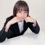 STU48 甲斐心愛、まるで新入社員なスーツ姿に反響！「いくらでも面倒見るよ」