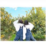 STU48 岩田陽菜＆石田みなみ、お揃いのオーバーオールで双子コーデ！「美少女コンビかわいい」と絶賛の声ぞくぞく！