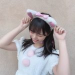 STU48 岩田陽菜、「猫の日」に白猫コスプレで飼い主募集！「飼ってくれるかにゃ？」