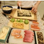 Koki,、自宅で手作り恵方巻きを披露！「大好きな具材を入れて巻きました」