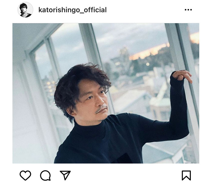 香取慎吾、空を眺めるダンディなポートレートにファン歓喜！
