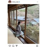 工藤美桜、浴衣姿で夕涼みのオフショット公開「和テイスト満載な美桜さん素敵です！」