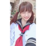 桃月なしこ、強すぎる制服×ツインテールショットに歓喜の声！「まさかヨドンナ様がやってくれるとは」＜ツインテールの日＞