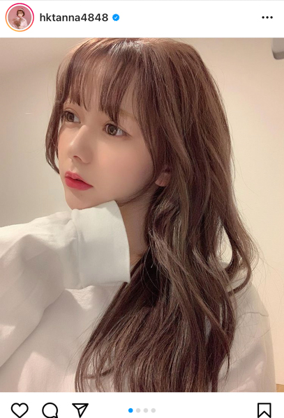 HKT48 村重杏奈、大人カワイイ新ヘアカラーに反響ぞくぞく！「天使かよ」「ほんと美しいね」