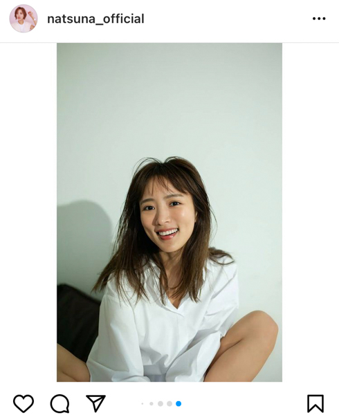 夏菜、結婚後初のグラビアで透け感ランジェリーを披露「本当に人妻か」
