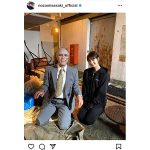 佐々木希、「バイプレイヤーズ」で共演の田中要次とお茶目な2ショット！