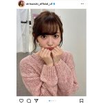 鈴木愛理、“あざとかわいい”王道ポーズにファンキュン死！「超絶可愛い愛理にキュンです」
