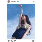 鶴嶋乃愛、青空に映えた透明素肌で魅せるポートレートに「美しい」とファン歓喜