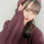 NMB48 梅山恋和、もち肌際立つベレー帽コーデを紹介！