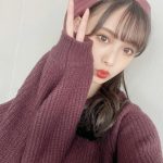 NMB48 梅山恋和、もち肌際立つベレー帽コーデを紹介！