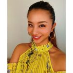 高橋メアリージュン、“トロピカル”な収録オフショット披露「春、夏が楽しみだー」