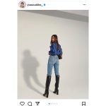 新木優子、スタイルブックからデニムコーデをチラ見せ「脚長い！」「似合ってる素敵」