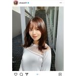 新田さちか、全身白コーデで放つ透明感！「儚い感じがたまらなく可愛いです」
