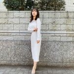 新田さちか、全身白コーデで放つ透明感！「儚い感じがたまらなく可愛いです」