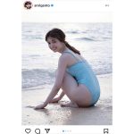 源藤アンリ、ヘルシー美ボディ全開の水着ショットで悩殺！