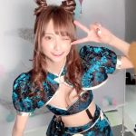 花咲れあ、胸元が大胆セクシーなチャイナドレス衣装に歓喜の声！