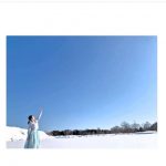伊原六花、天使すぎる大雪原のポートレートに歓喜の声「間違いなく天使でございます」