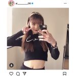 ラストアイドル 池松愛理、割れた腹筋をチラ見せしたヘソ出しコーデ披露！