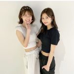 糸原美波と松川星、腹見せ衣装でヘルシーボディを披露！「ウエスト細っっ」