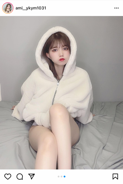 横山あみ、「脚フェチにはタマラン」セクシー美脚を披露！