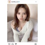 桃月なしこ、血管浮き出るチラ見せ美バストで魅せる“プク顔”に歓喜の声！